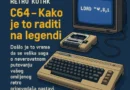 Piksel-art prikaz Commodore 64 sa kasetofonom i retro ekranom koji učitava LOAD komandu
