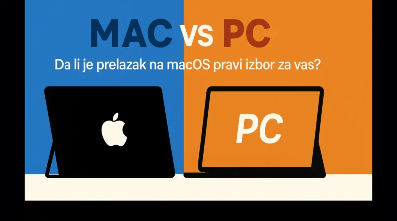Poređenje Mac i PC računara – dizajn, softver i korisničko iskustvo