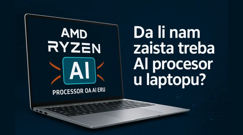 Logo AMD Ryzen AI 300 serije procesora