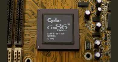 Cyrix procesor 6x86 na retro matičnoj ploči