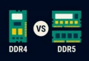 Ilustracija DDR4 i DDR5 RAM modula – vizuelno poređenje u 2025. godini