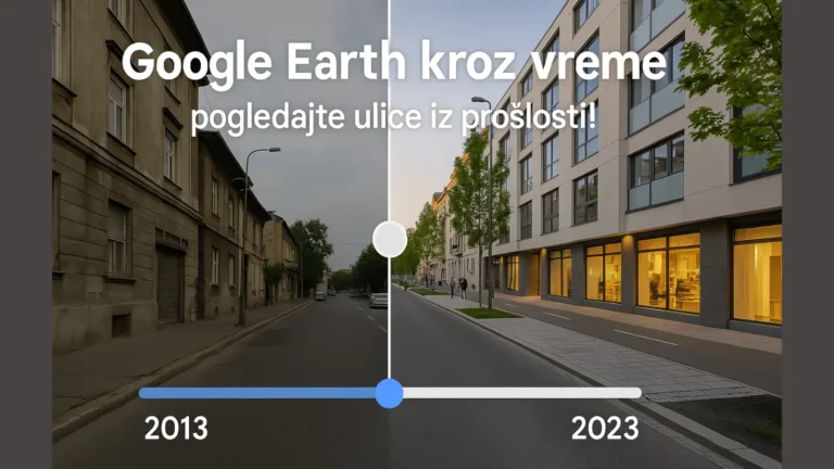 Google Earth kroz vreme – pogledajte kako su se ulice menjale
