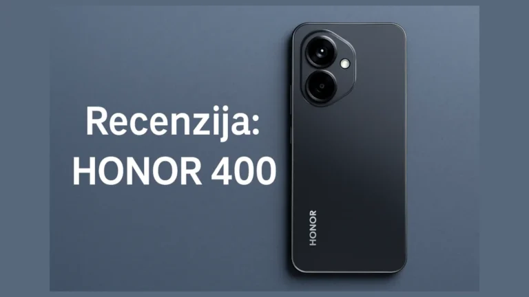HONOR 400 pametni telefon - pogled sa zadnje strane sa AI kamerom