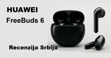 HUAWEI FreeBuds 6 bežične slušalice – crna varijanta