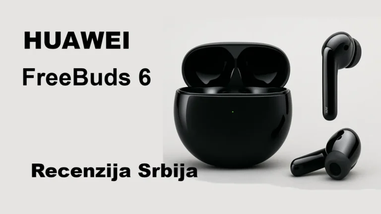 HUAWEI FreeBuds 6 bežične slušalice – crna varijanta