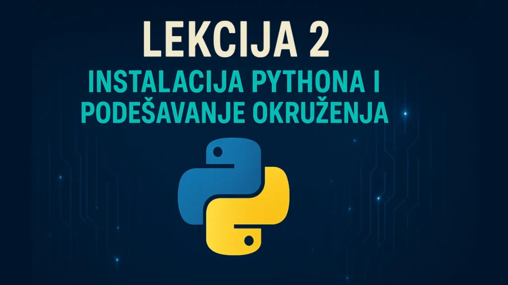 Ilustracija za instalaciju Pythona i podešavanje programerskog okruženja