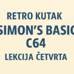 Simon's BASIC C64 lekcija četvrta – crtanje u retro grafičkom modu