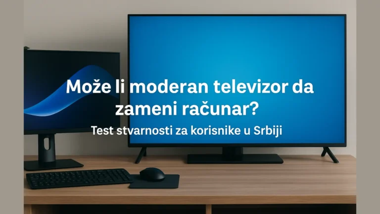 Može li moderan televizor da zameni računar ili monitor?