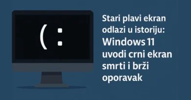 Crni ekran smrti u Windowsu 11 – kraj plavog ekrana