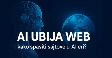 AI ubija web – kako spasiti sajtove u AI eri