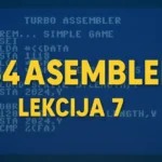 C64 ASEMBLER Lekcija 7 – programiranje igre u asembleru na Commodore 64