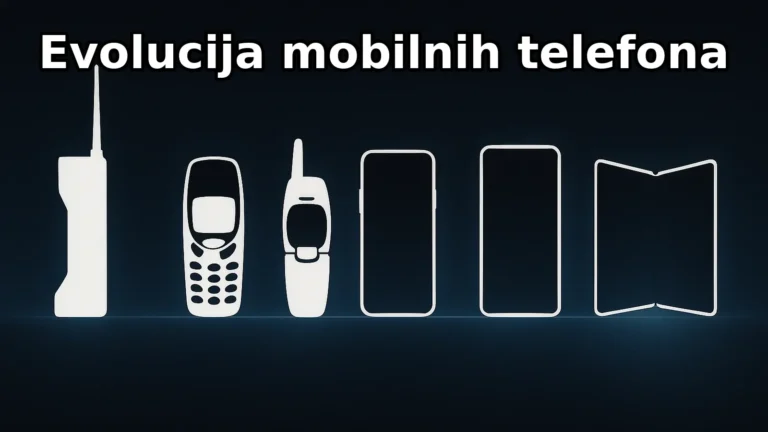 Evolucija mobilnih telefona – DynaTAC, Nokia 3310, Razr, iPhone/Android, foldable u liniji vremena