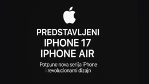 Apple predstavio iPhone 17 i iPhone Air na događaju 2025