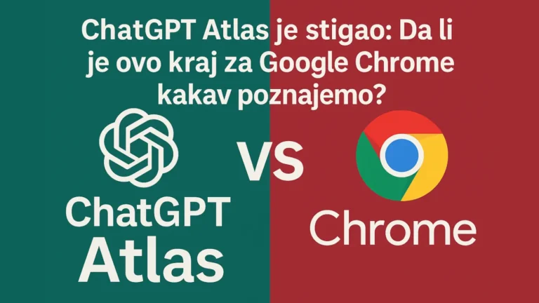 ChatGPT Atlas je stigao: Da li je ovo kraj za Google Chrome kakav poznajemo? 1 ChatGPT Atlas vs Google Chrome – novi AI pregledač OpenAI izaziva dominaciju Chrome-a
