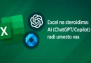 Excel na steroidima: AI (ChatGPT/Copilot) radi umesto vas – druga varijanta, smanjen naslov, generičke ikone Excel/ChatGPT/Copilot
