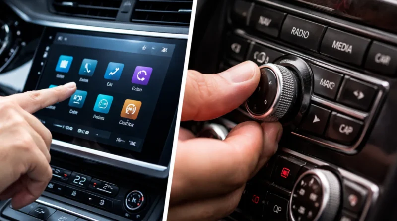 Poređenje touch ekrana i klasičnih dugmića u automobilu tokom vožnje