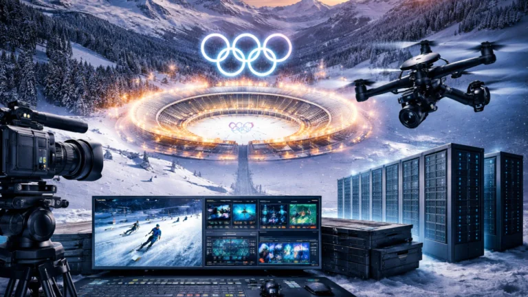 Tehnološka revolucija na snegu: Kako AI, 8K kamere i IoT menjaju Zimske olimpijske igre 2026. 1 ehnologija na Zimskim olimpijskim igrama Milano 2026 – 8K kamere, dronovi i serverska infrastruktura u zimskom olimpijskom okruženju