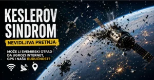 Keslerov sindrom i svemirski otpad oko Zemlje koji ugrožava satelite, internet i GPS