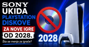 Sony ukida fizičke diskove za nove PlayStation igre od 2028. godine