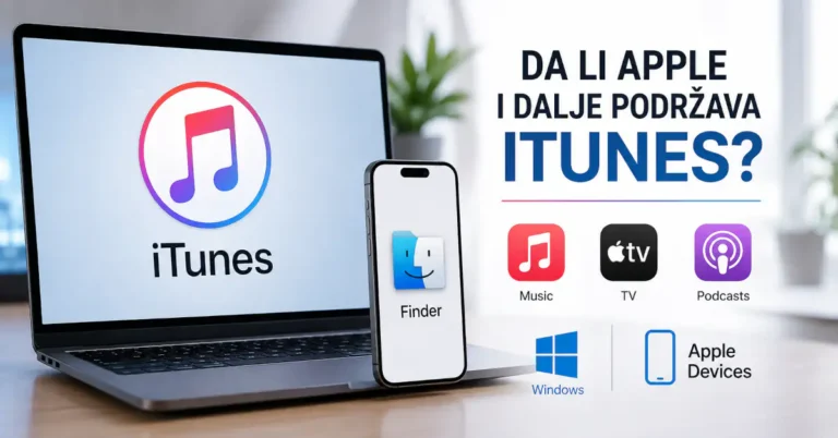 Da li Apple i dalje podržava iTunes – Apple Music, Apple TV, Finder i Apple Devices