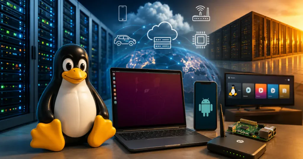35 godina Linuxa: Kako je studentski hobi promenio tehnologiju i šta znači za korisnike kod nas 10 Linux na računaru uz servere, Android telefon, ruter i druge uređaje koje pokreće Linux