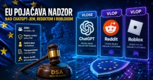 EU pojačava nadzor nad ChatGPT-jem, Redditom i Robloxom prema DSA pravilima
