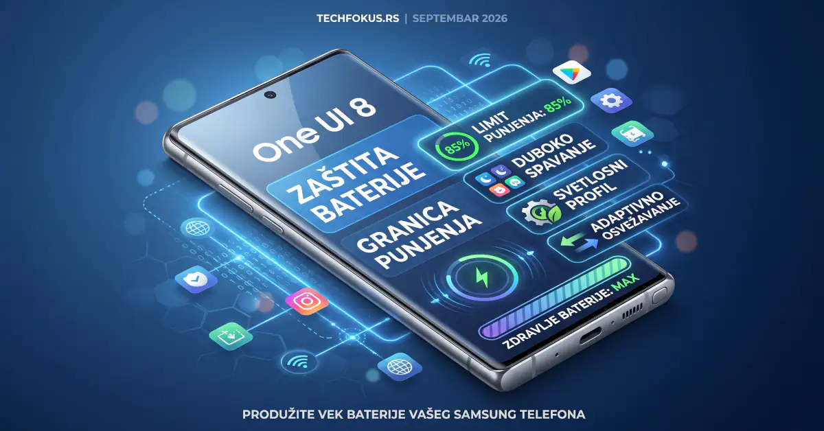 Podešavanja Samsung telefona koja treba promeniti da biste produžili vek baterije 1 Podešavanja Samsung Galaxy telefona za zaštitu i produženje veka trajanja baterije u One UI sistemu